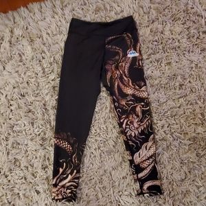 Dragon Lotus leggings